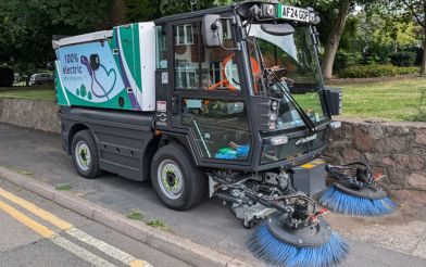 EV Street Sweeper