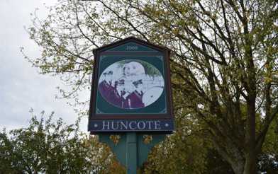 Huncote village sign