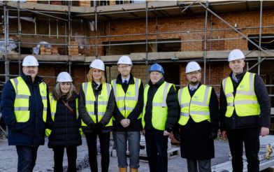 Topping Out Ceremony At Brook Centre