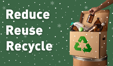 Reduce, reuse, recycle with snow